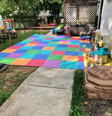 Support image for Ms. Cynthia's Academy of Learning - A Knoxville Tennessee in-home daycare and early childhood development center - Sidewalk Play Area Support image for Ms. Cynthia's Academy of Learning - A Knoxville Tennessee in-home daycare and early childhood development center